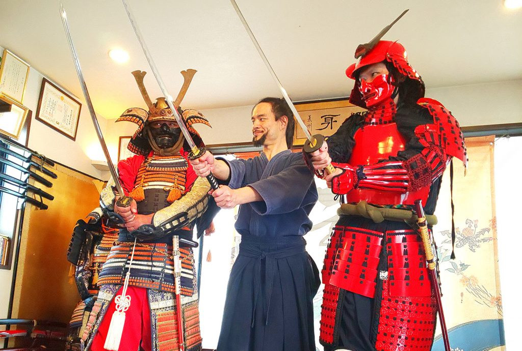 Samurai Armor Experience ( face to face in Tokyo )